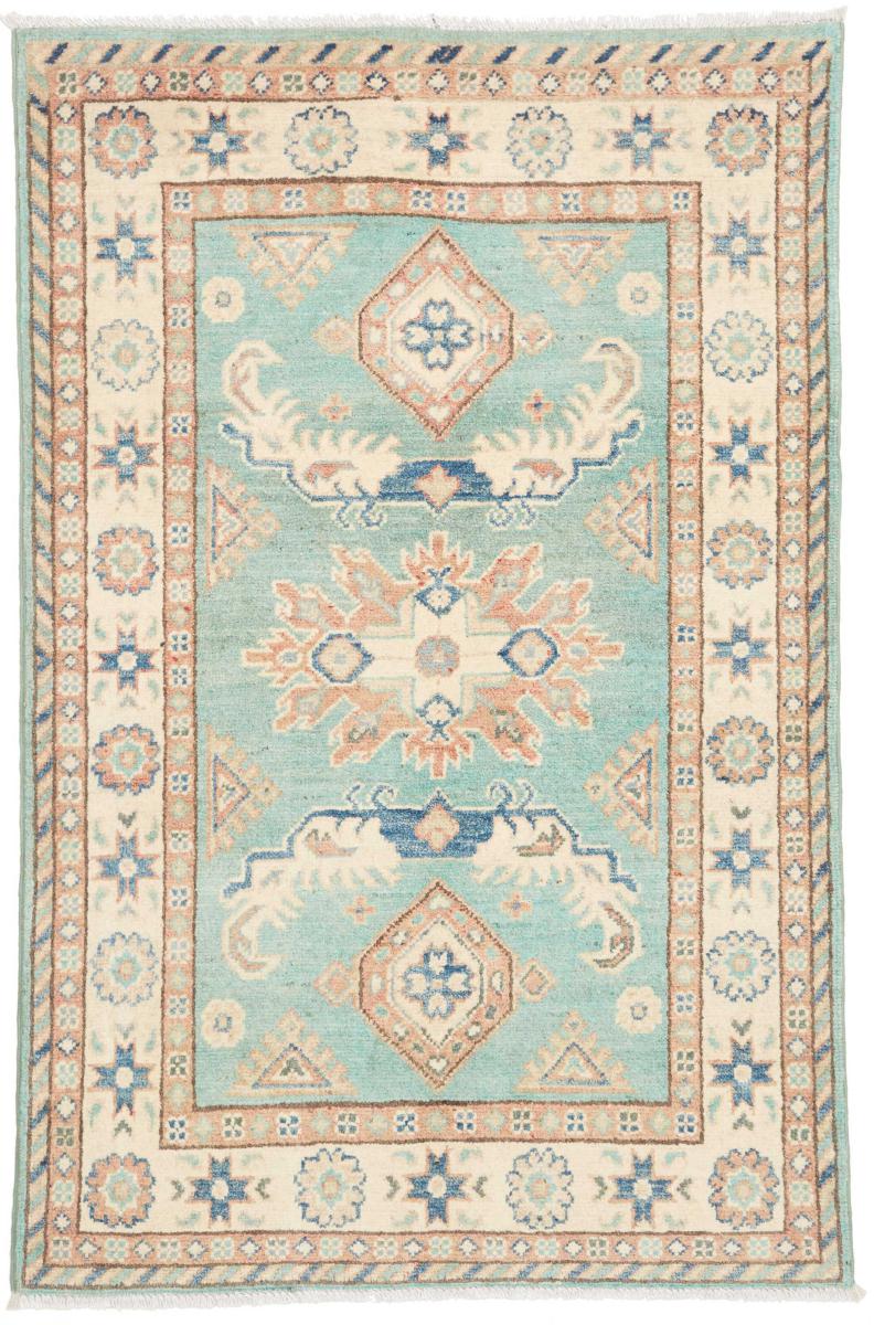 Pakistanischer Teppich Kazak 127x83 127x83, Perserteppich Handgeknüpft