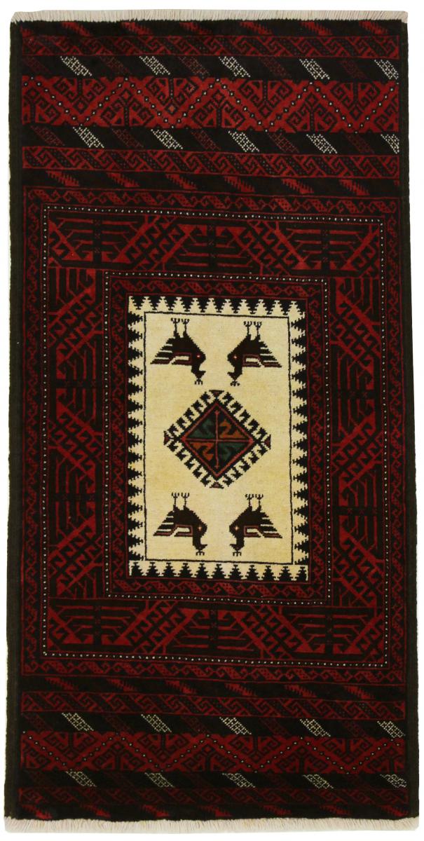 Tapete persa Balúchi 181x86 181x86, Tapete persa Atado à mão