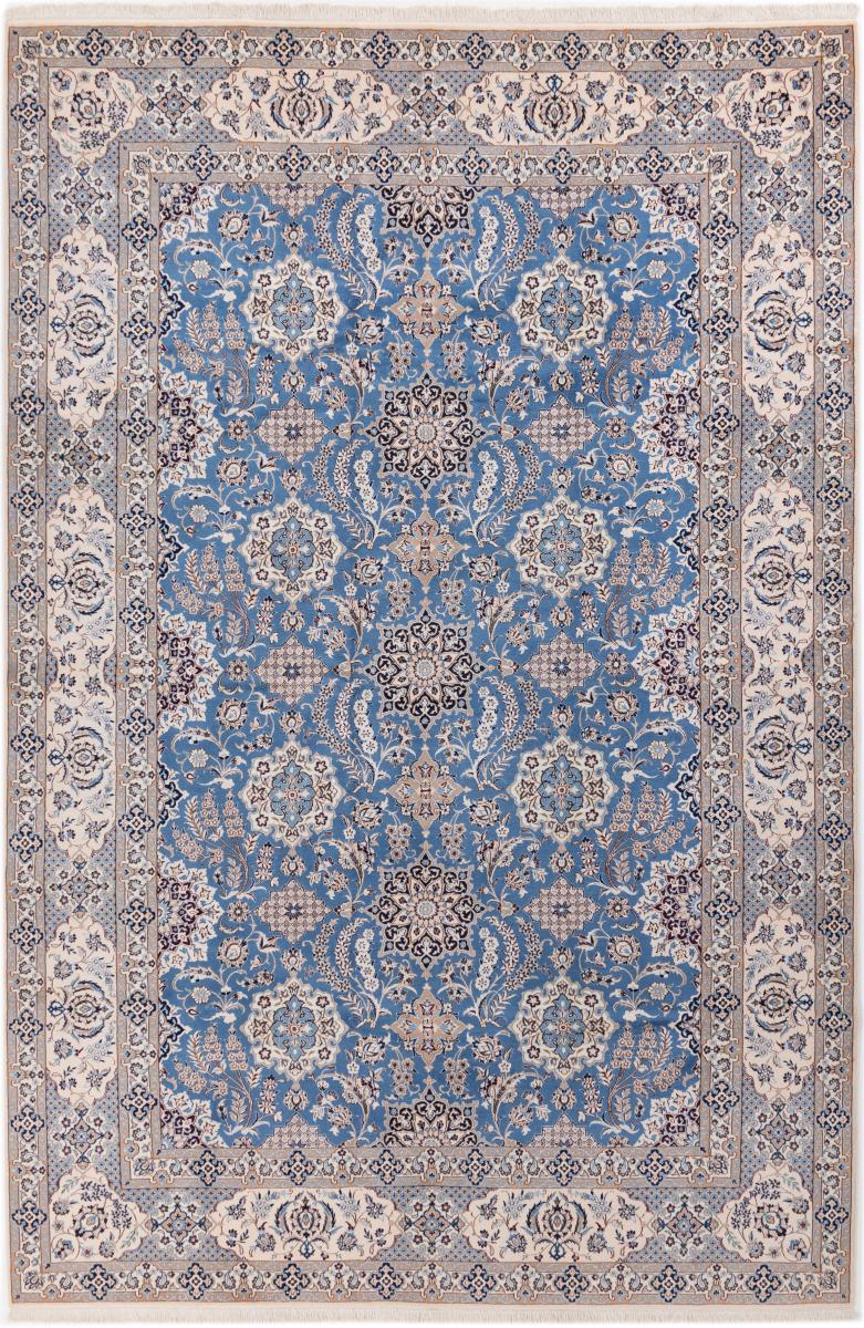 Persisk tæppe Nain 6La 308x205 308x205, Persisk tæppe Knyttet i hånden