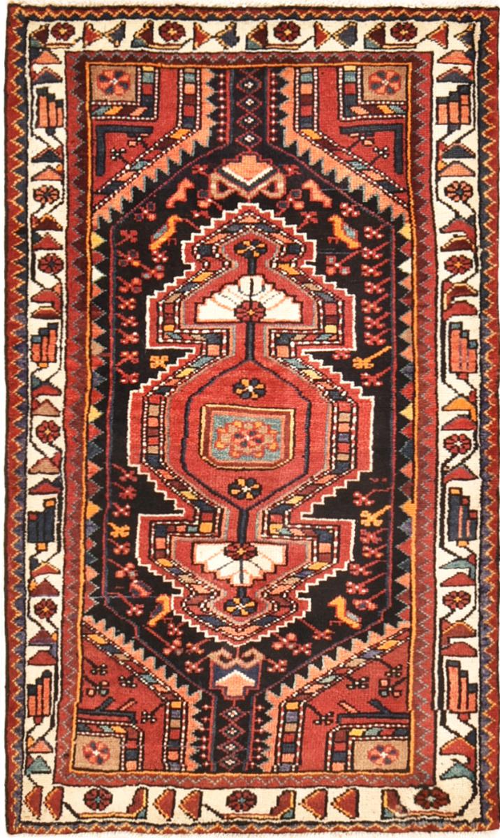 Perserteppich Tuyserkan 4'9"x2'9" 4'9"x2'9", Perserteppich Handgeknüpft