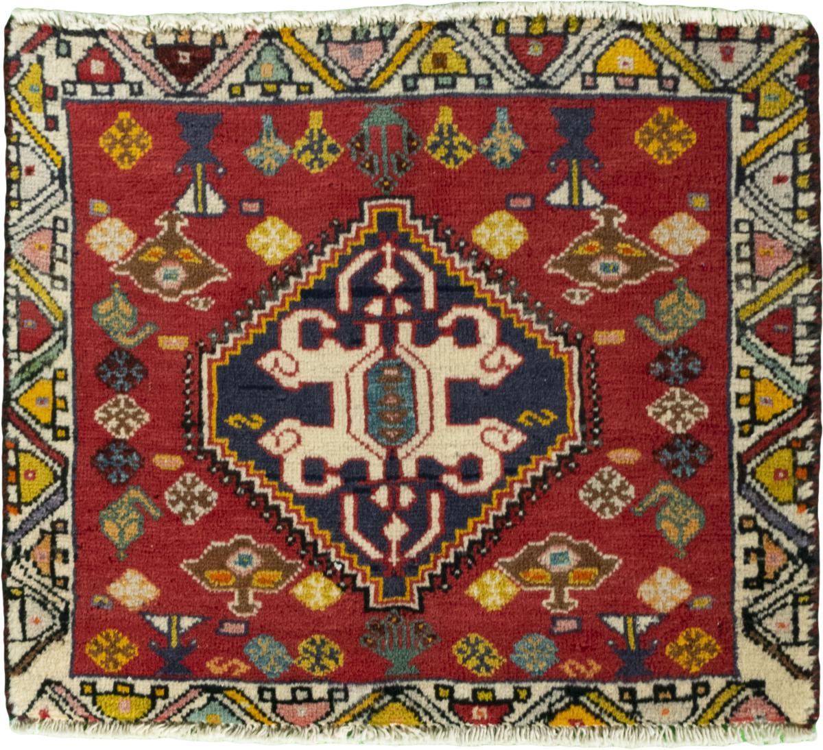 Persian Rug Shiraz 47x58 47x58, Persian Rug Knotted by hand
