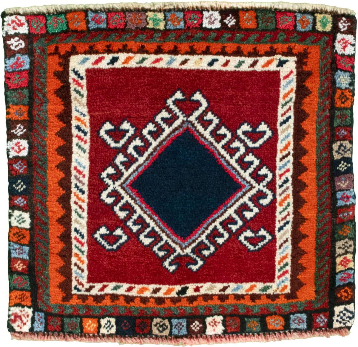 Persian Rug Shiraz 47x50 47x50, Persian Rug Knotted by hand