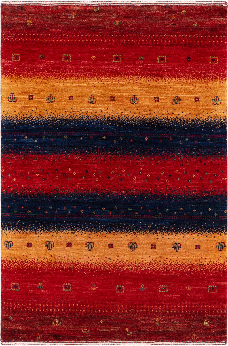 Tappeto persiano Persiano Gabbeh Loribaft Essence 86x59 86x59, Tappeto persiano Annodato a mano