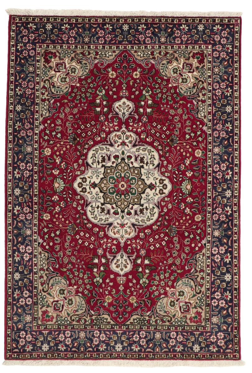 Tapis persan Tabriz 151x104 151x104, Tapis persan Noué à la main