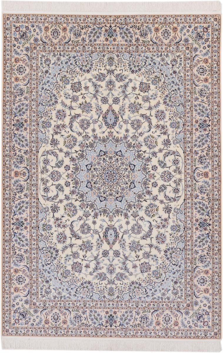 Tapis persan Naïn 6La 261x181 261x181, Tapis persan Noué à la main