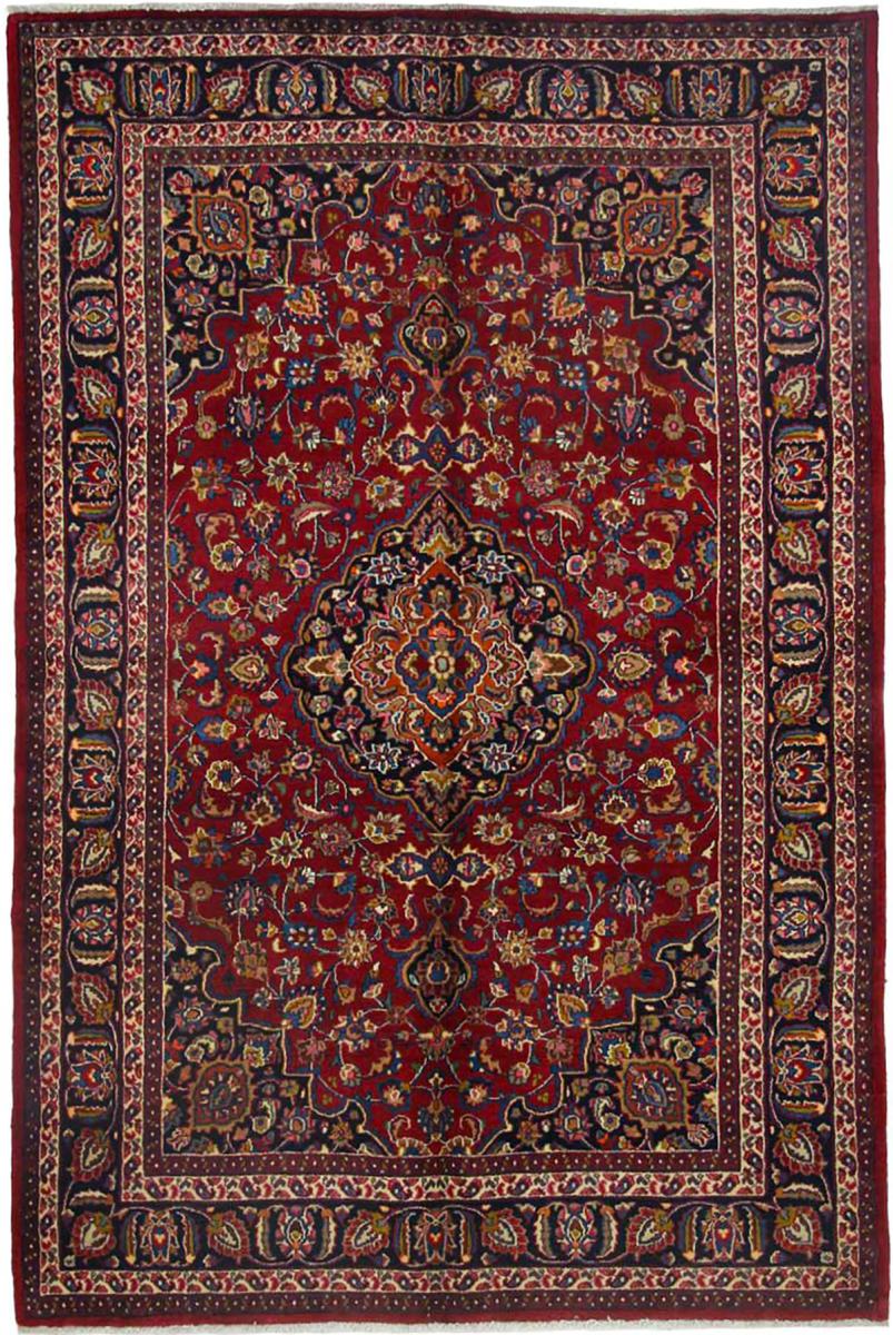 Persisk tæppe Mashhad 292x195 292x195, Persisk tæppe Knyttet i hånden