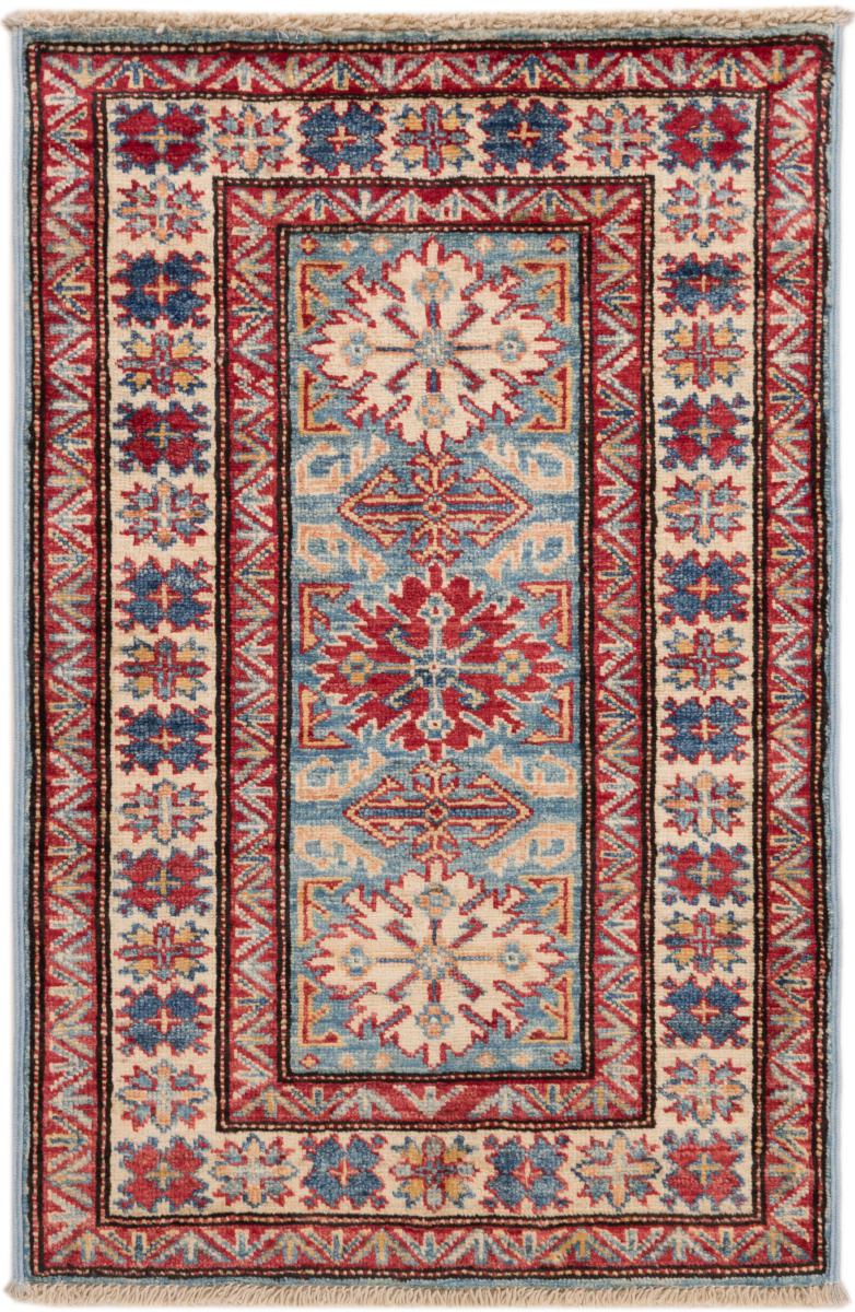 Afghan rug Super Kazak 87x56 87x56, Persian Rug Knotted by hand