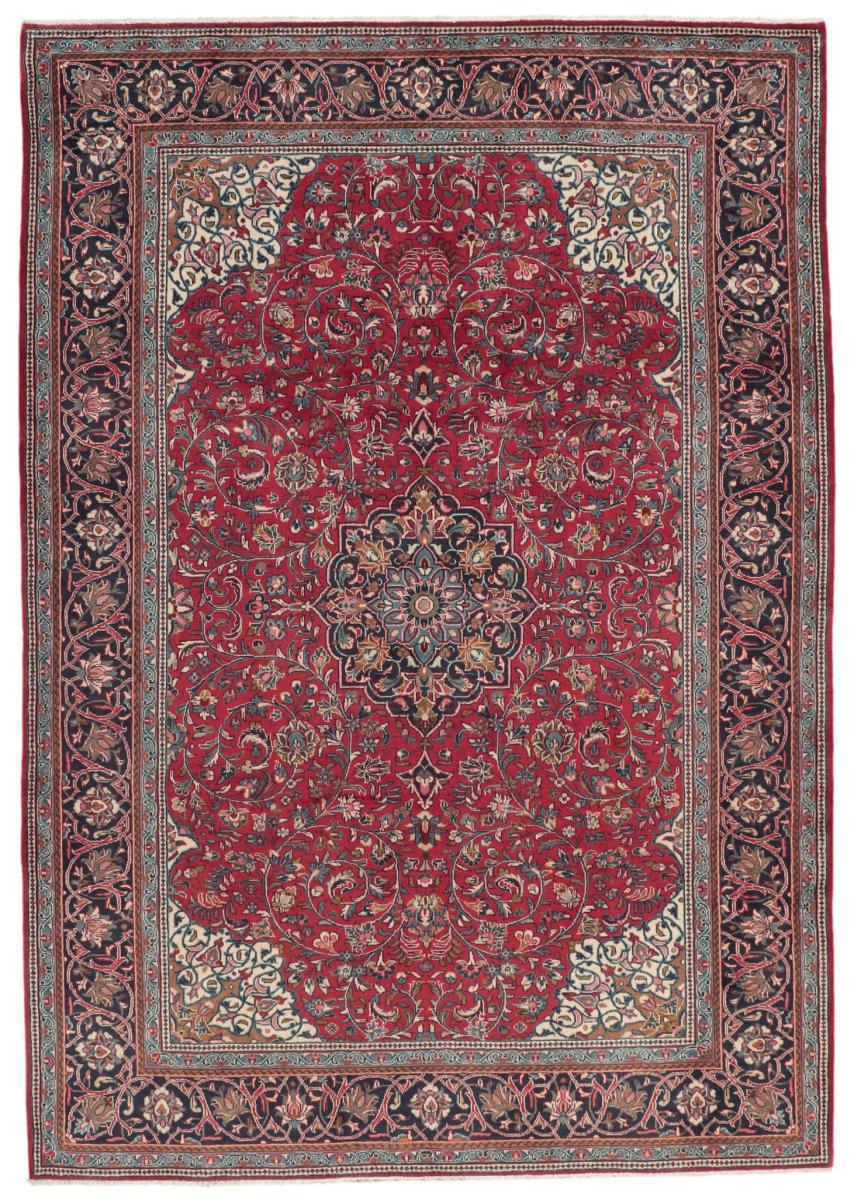Persian Rug Sarouk 9'10"x6'10" 9'10"x6'10", Persian Rug Knotted by hand