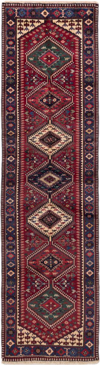 Persian Rug Yalameh 313x82 313x82, Persian Rug Knotted by hand