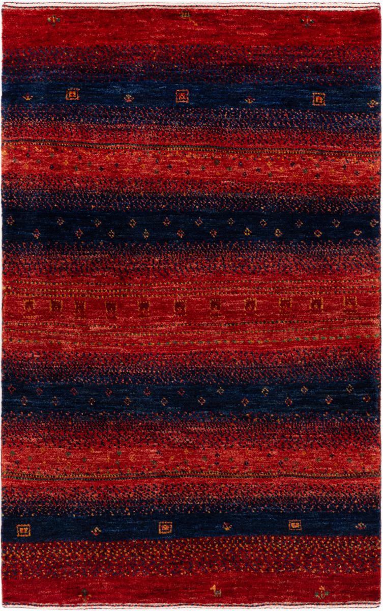 Tapis persan Persan Gabbeh Loribaft Essence 96x59 96x59, Tapis persan Noué à la main