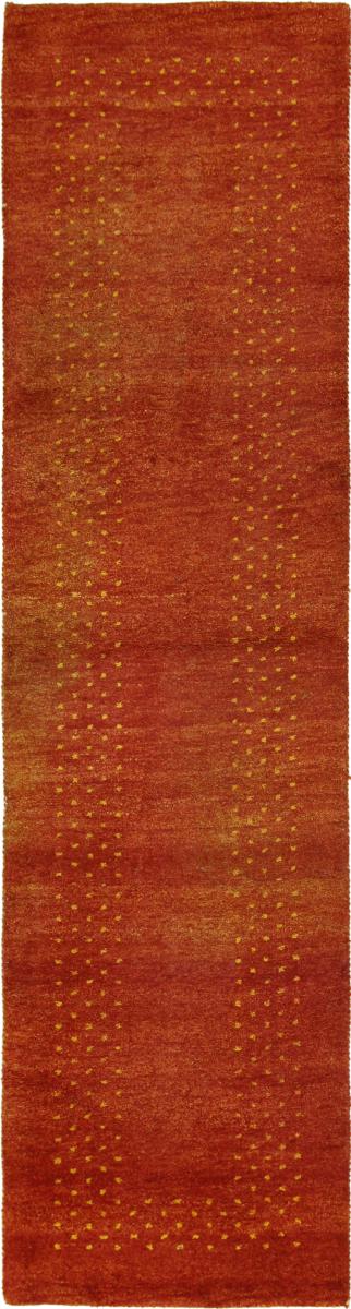 Indisk matta Gabbeh 298x78 298x78, Persisk matta Knuten för hand