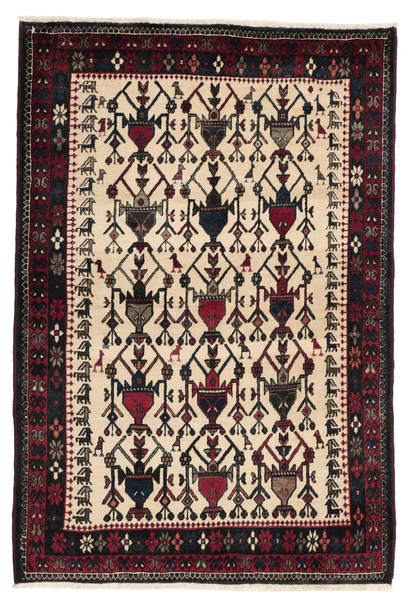 Covor persan Afshar Sirjan 156x107 156x107, Covor persan Lucrate de mână