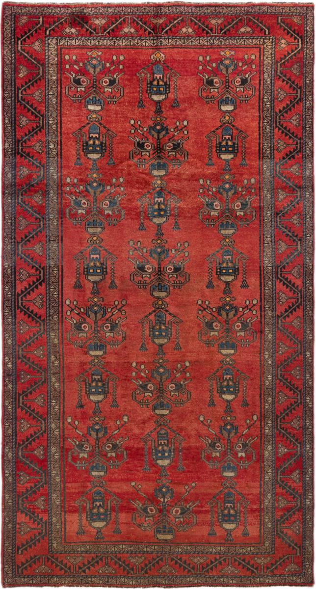 Persisk tæppe Ghutschan Gamle 305x163 305x163, Persisk tæppe Knyttet i hånden