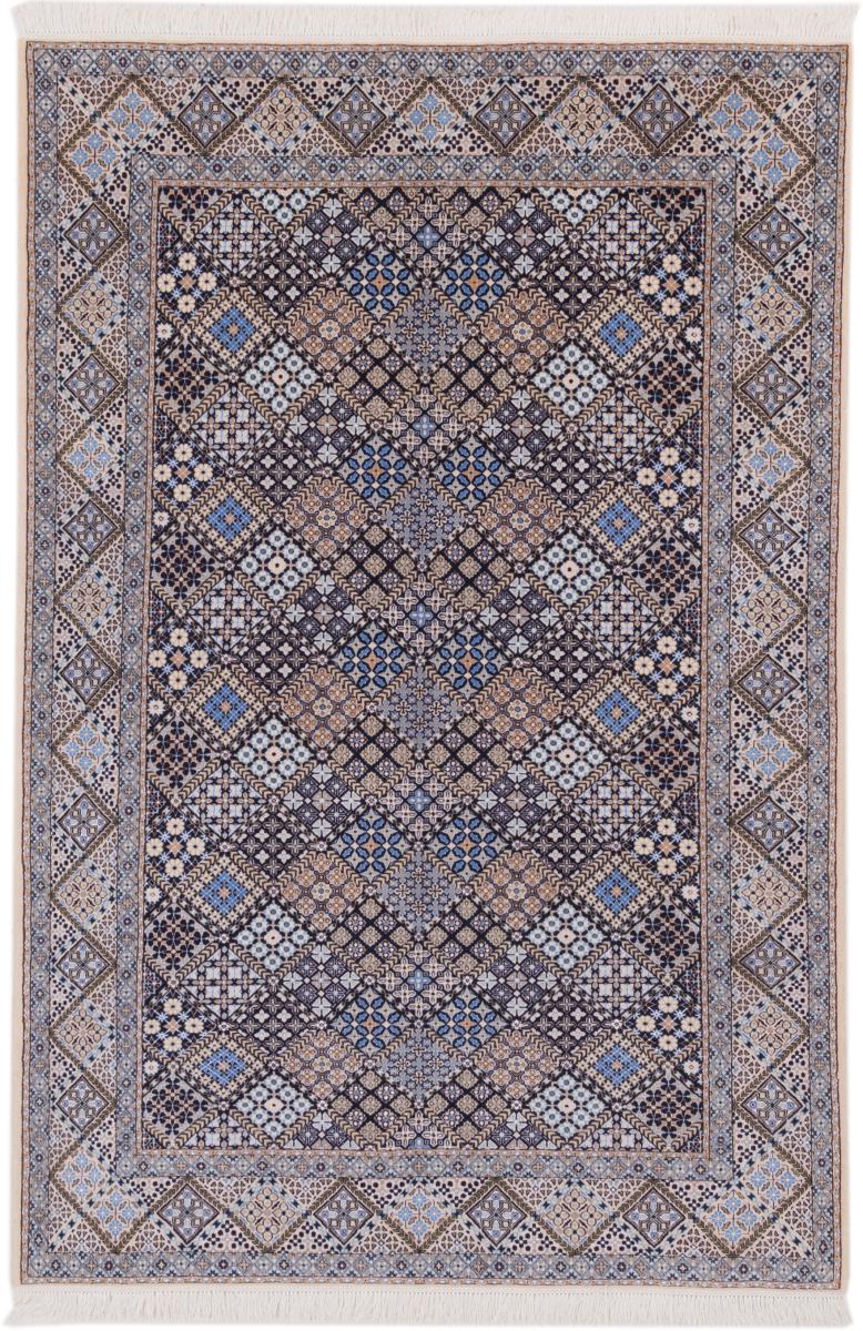 Tapis persan Naïn 6La 234x158 234x158, Tapis persan Noué à la main