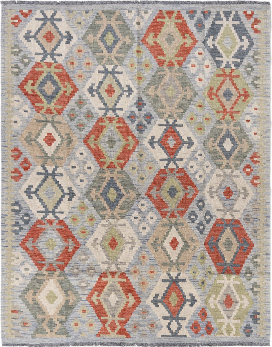 Tapete afegão Kilim Afegão 197x159 197x159, Tapete persa Tecido à mão