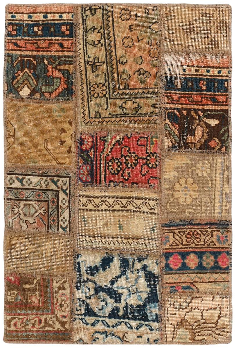 Tapis persan Patchwork 91x59 91x59, Tapis persan Noué à la main