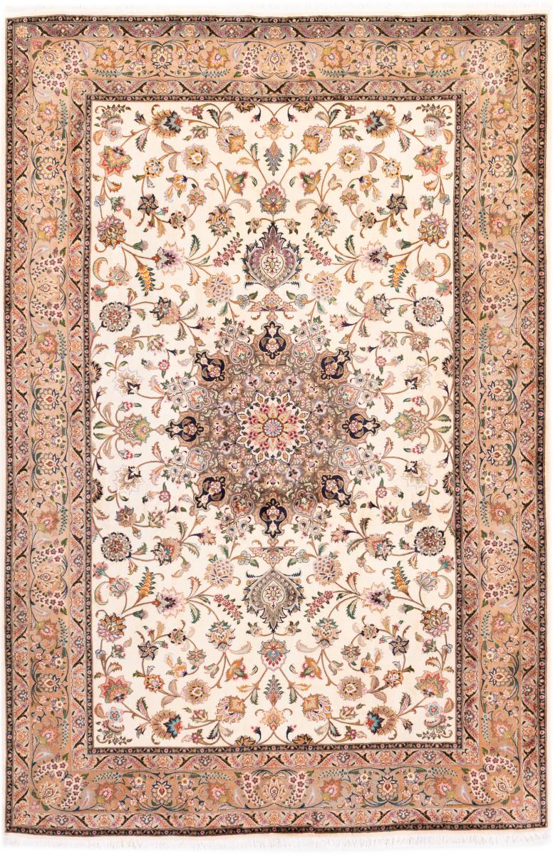 Alfombra persa Tabriz 50Raj 306x199 306x199, Alfombra persa Hecho a mano