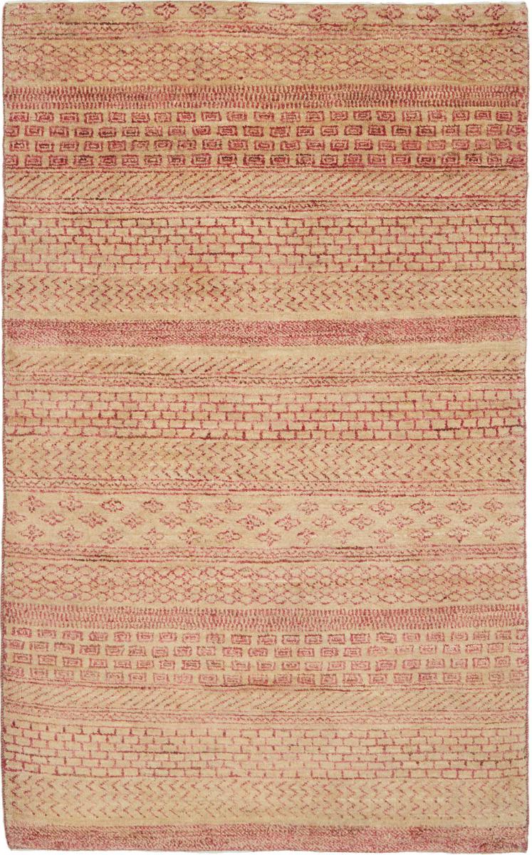 Pakistani rug Mahra 4'11"x3'1" 4'11"x3'1", Persian rug Hand-knotted