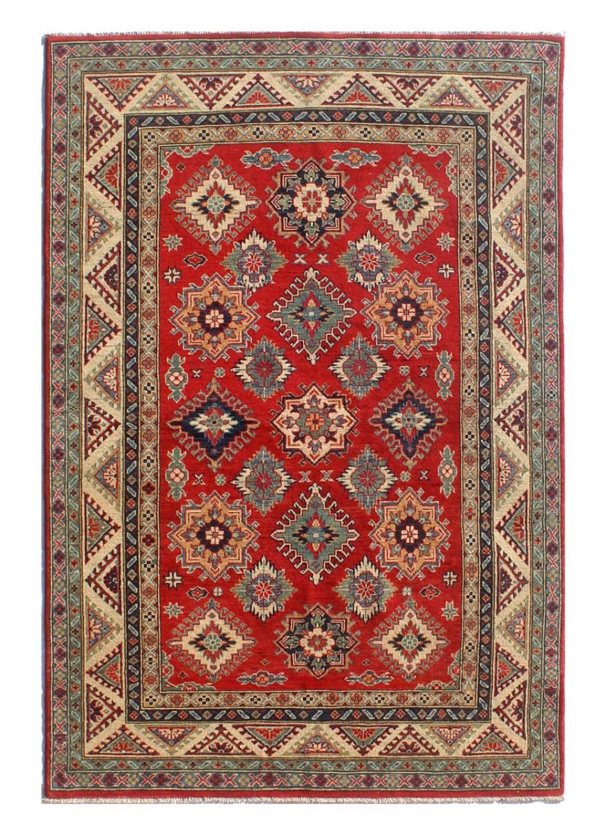 Afghan rug Kazak Ghazni 244x164 244x164, Persian Rug Knotted by hand