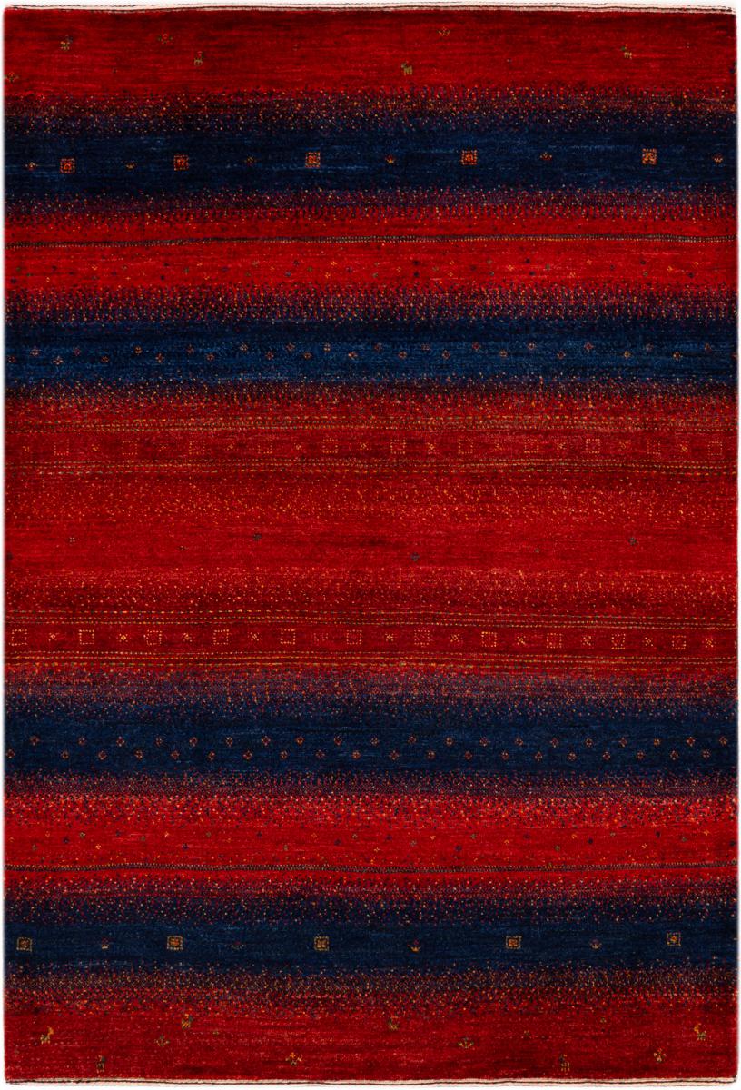 Alfombra persa Persia Gabbeh Loribaft Atash 146x103 146x103, Alfombra persa Anudado a mano