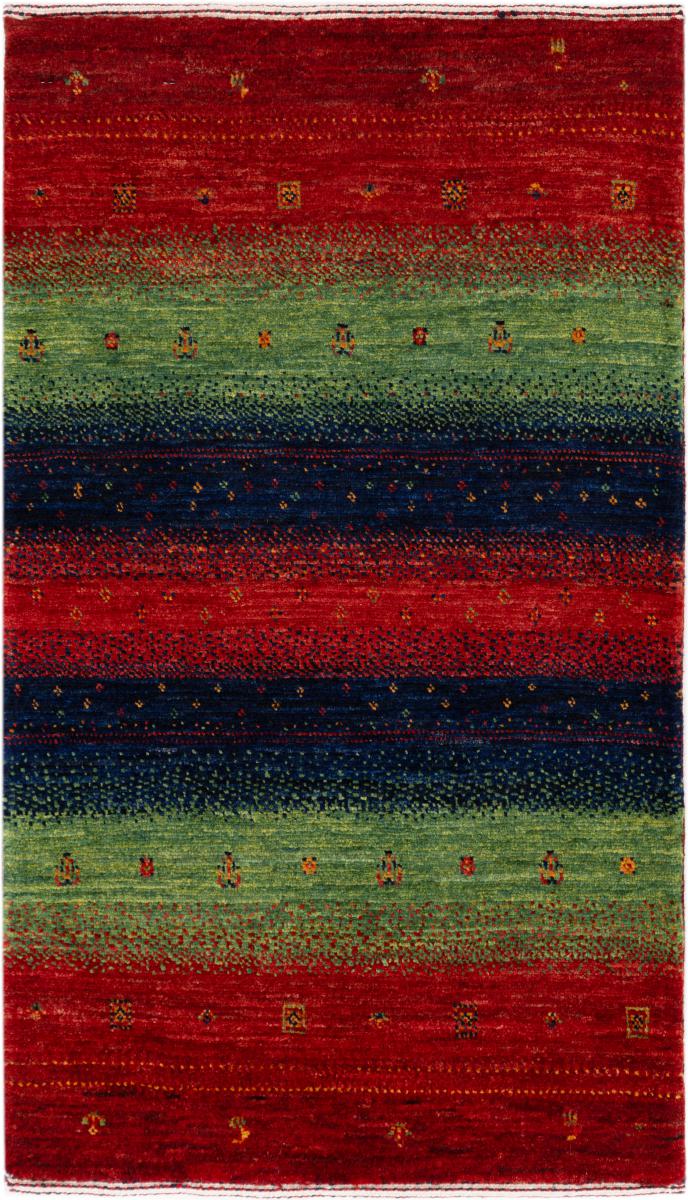 Persian rug Persian Gabbeh Loribaft Essence 99x59 99x59, Persian rug Hand-knotted
