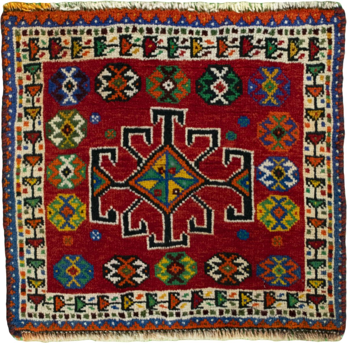 Persialainen matto Shiraz 47x49 47x49, Persialainen matto Solmittu käsin