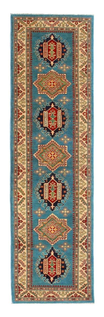 Afghan rug Kazak Ghazni 306x82 306x82, Persian Rug Knotted by hand