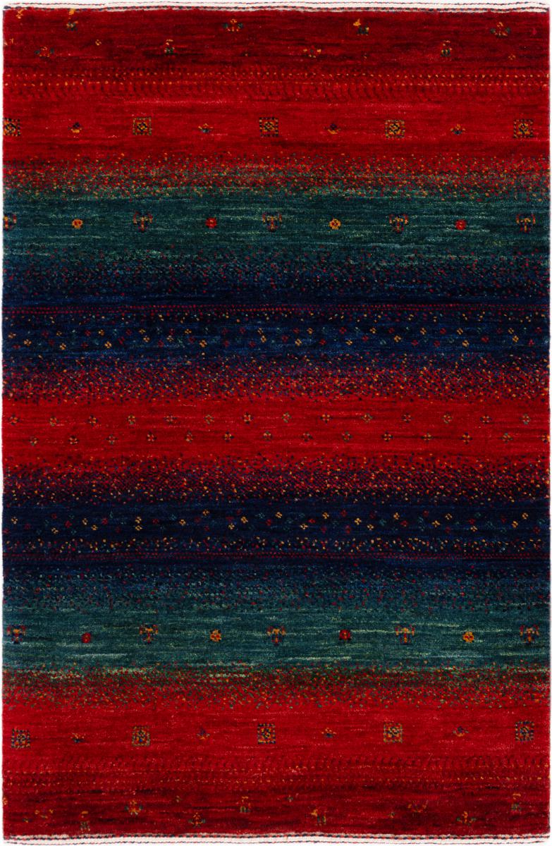 Tappeto persiano Persiano Gabbeh Loribaft Essence 97x64 97x64, Tappeto persiano Annodato a mano