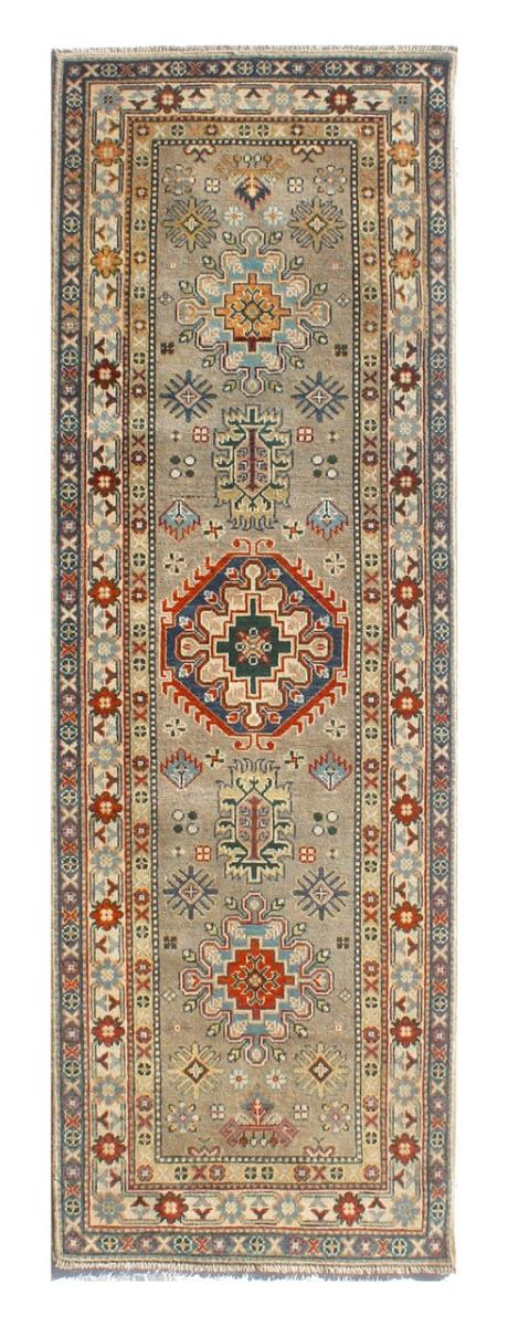 Afghan rug Kazak Ghazni 242x79 242x79, Persian Rug Knotted by hand