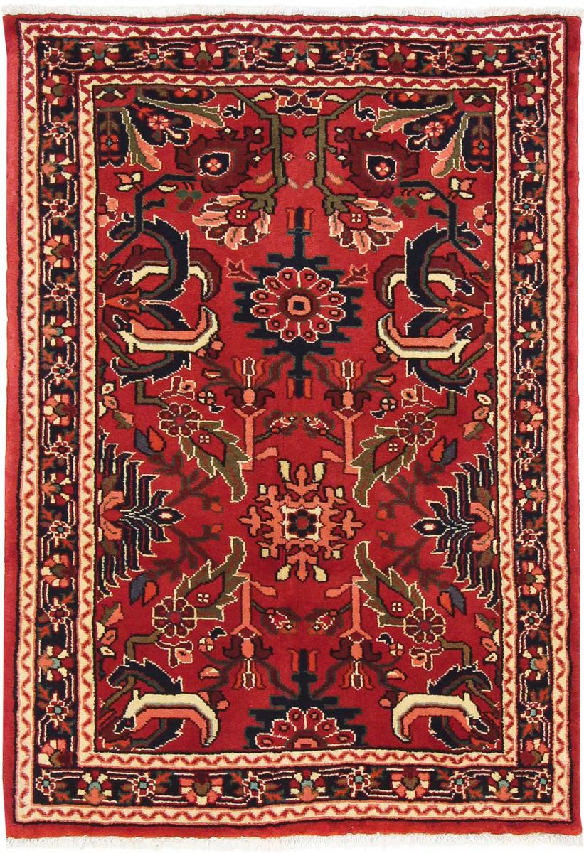 Tapis persan Nanadj 151x105 151x105, Tapis persan Noué à la main