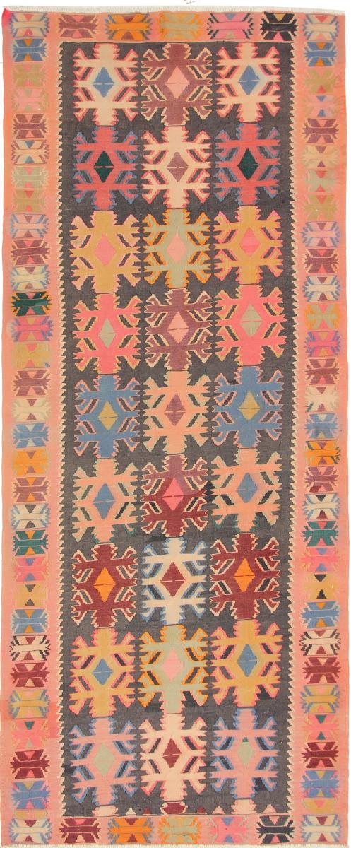 Tapete persa Kilim Fars Azerbaijan Antigo 378x152 378x152, Tapete persa Tecido à mão