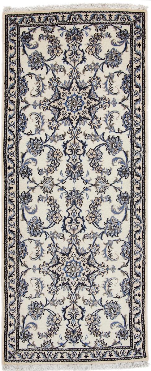 Tapis persan Naïn 6'7"x2'6" 6'7"x2'6", Tapis persan Noué à la main