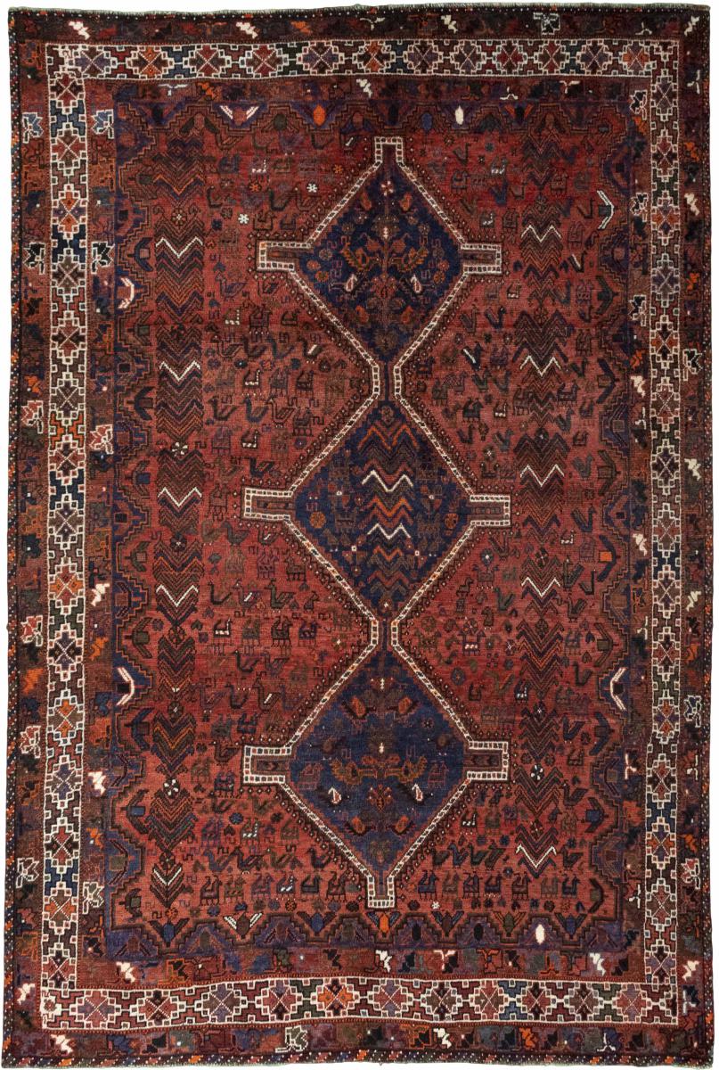 Persian Rug Shiraz 299x202 299x202, Persian Rug Knotted by hand