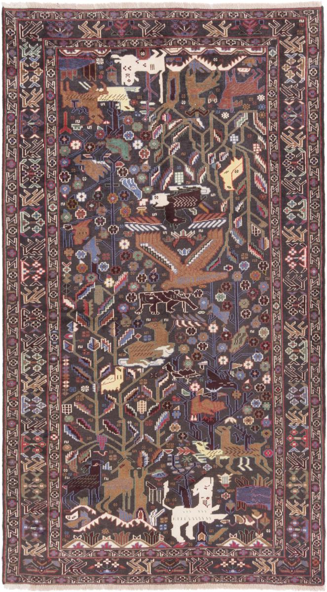 Perzisch tapijt Baluch 219x121 219x121, Perzisch tapijt Handgeknoopte