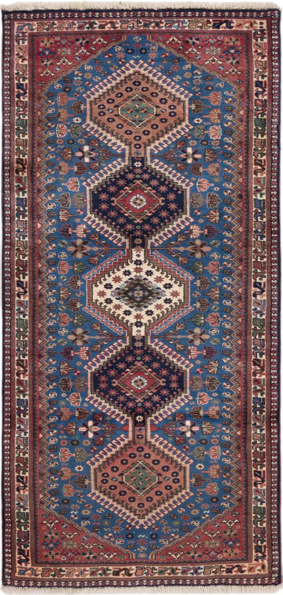 Persisk tæppe Yalameh 162x77 162x77, Persisk tæppe Knyttet i hånden