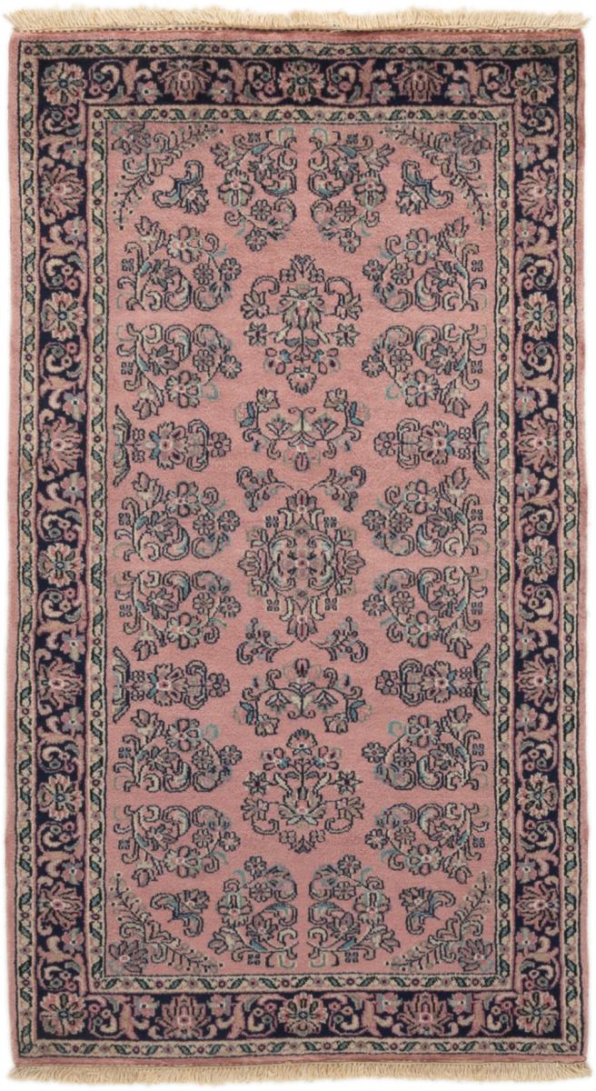 Indo rug Indo Sarouk 161x89 161x89, Persian Rug Knotted by hand