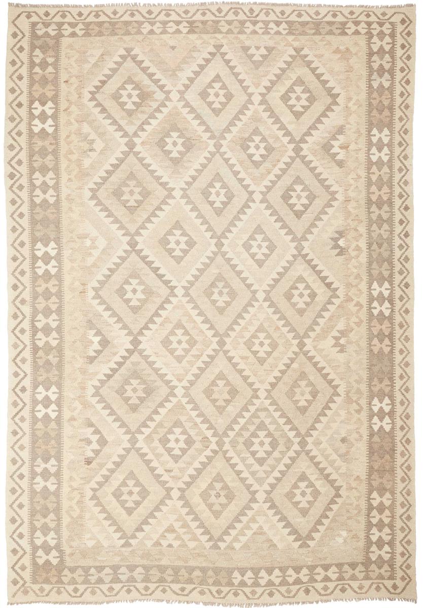 Tapis afghan Kilim Afghan 298x205 298x205, Tapis persan Tissé à la main