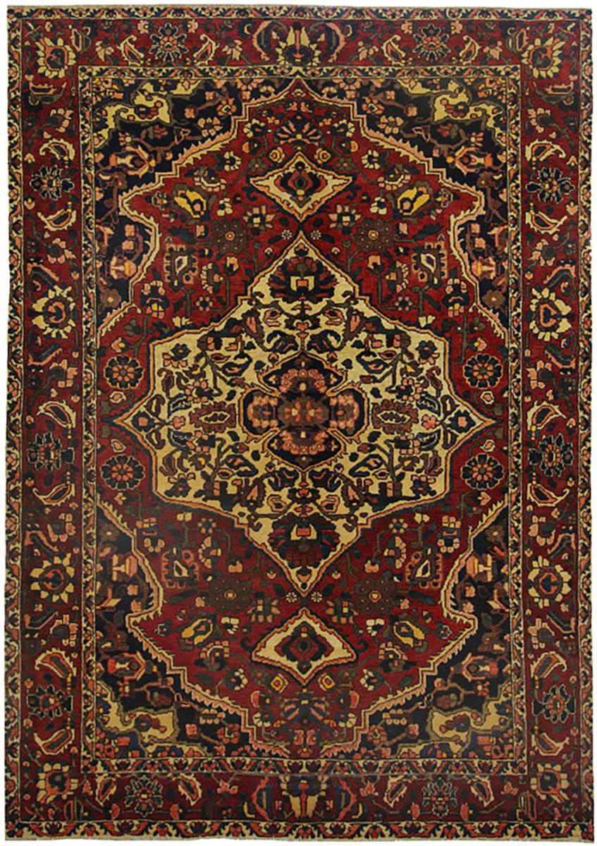 Persisk tæppe Bakhtiar 292x205 292x205, Persisk tæppe Knyttet i hånden