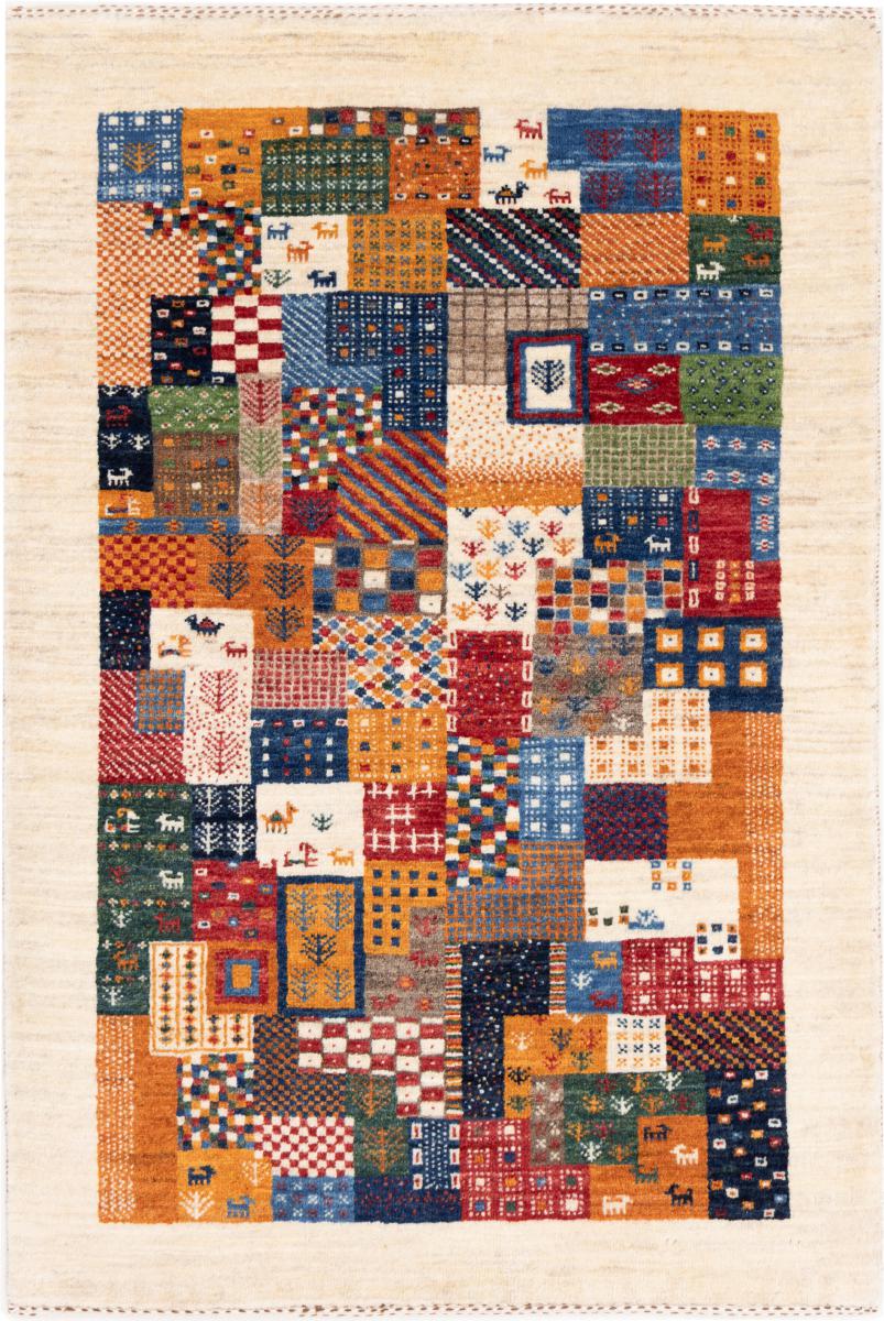 Perzisch tapijt Perzisch Gabbeh Loribaft Nowbaft 119x80 119x80, Perzisch tapijt Handgeknoopte