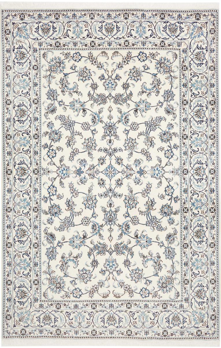 Tapis persan Naïn 303x195 303x195, Tapis persan Noué à la main
