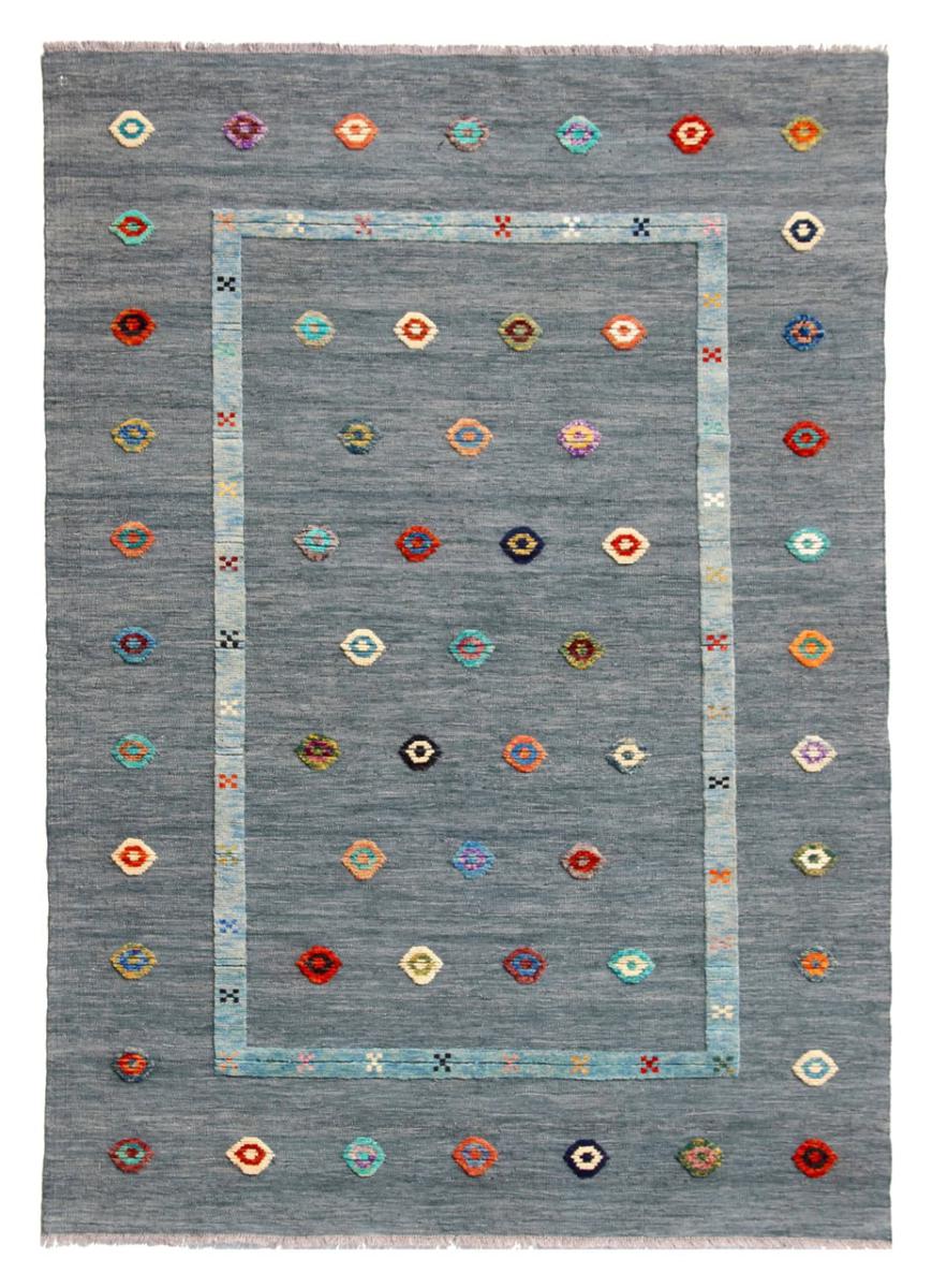 Alfombra afgana Kilim Afghan Nimbaft Edition 238x176 238x176, Alfombra persa Tejido a mano