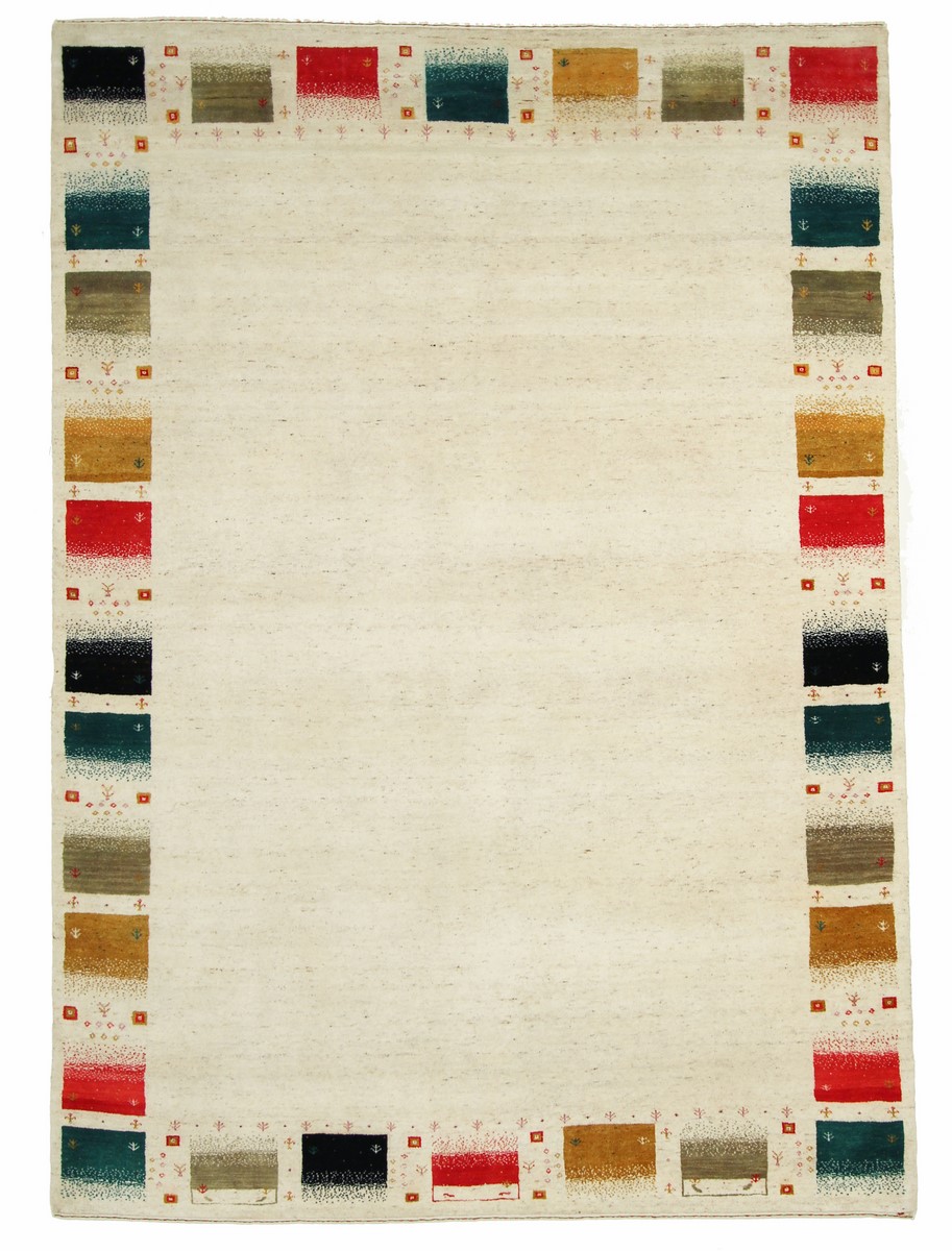 Indisk tæppe Gabbeh Loribaft 239x173 239x173, Persisk tæppe Knyttet i hånden