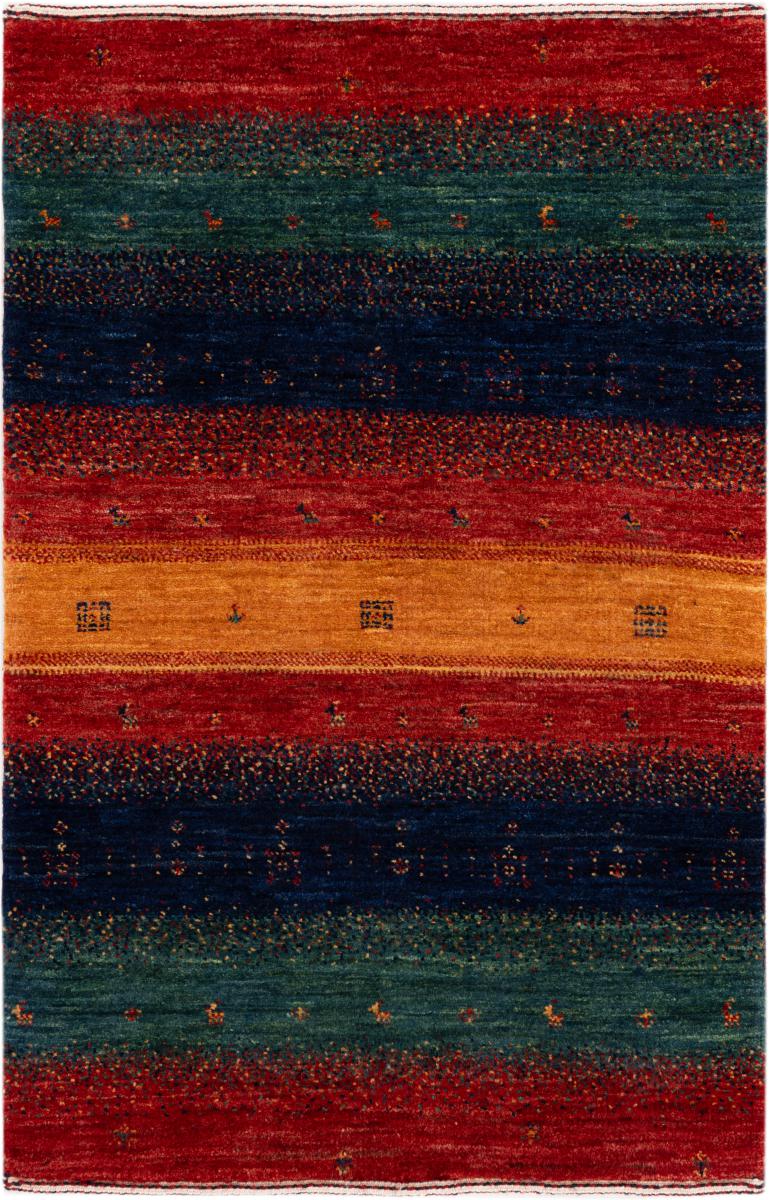 Tapete persa Persa Gabbeh Loribaft Essence 98x60 98x60, Tapete persa Feito à mão