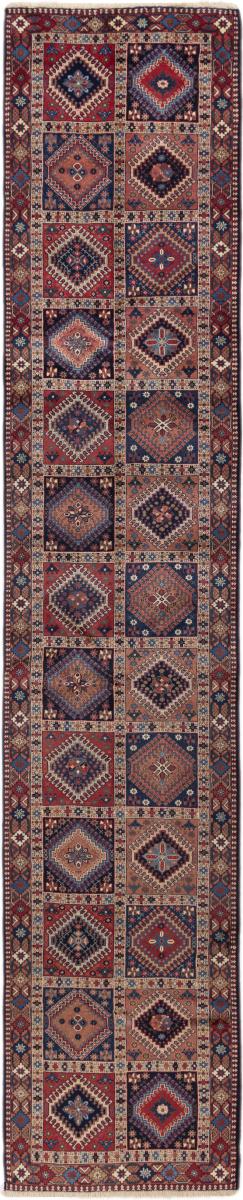 Perserteppich Yalameh 14'1"x2'10" 14'1"x2'10", Perserteppich Handgeknüpft