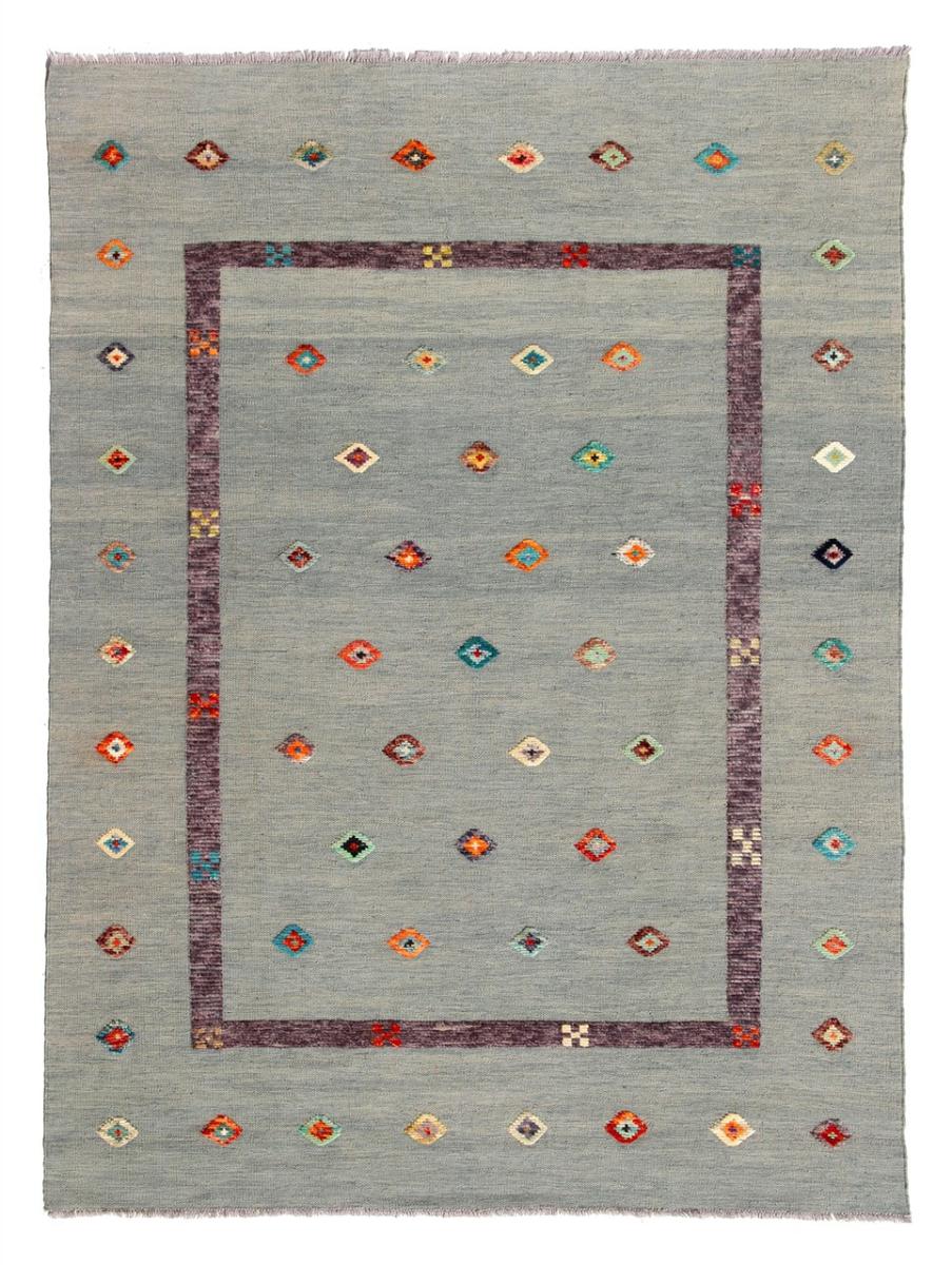 Alfombra afgana Kilim Afghan Nimbaft Edition 233x175 233x175, Alfombra persa Tejido a mano