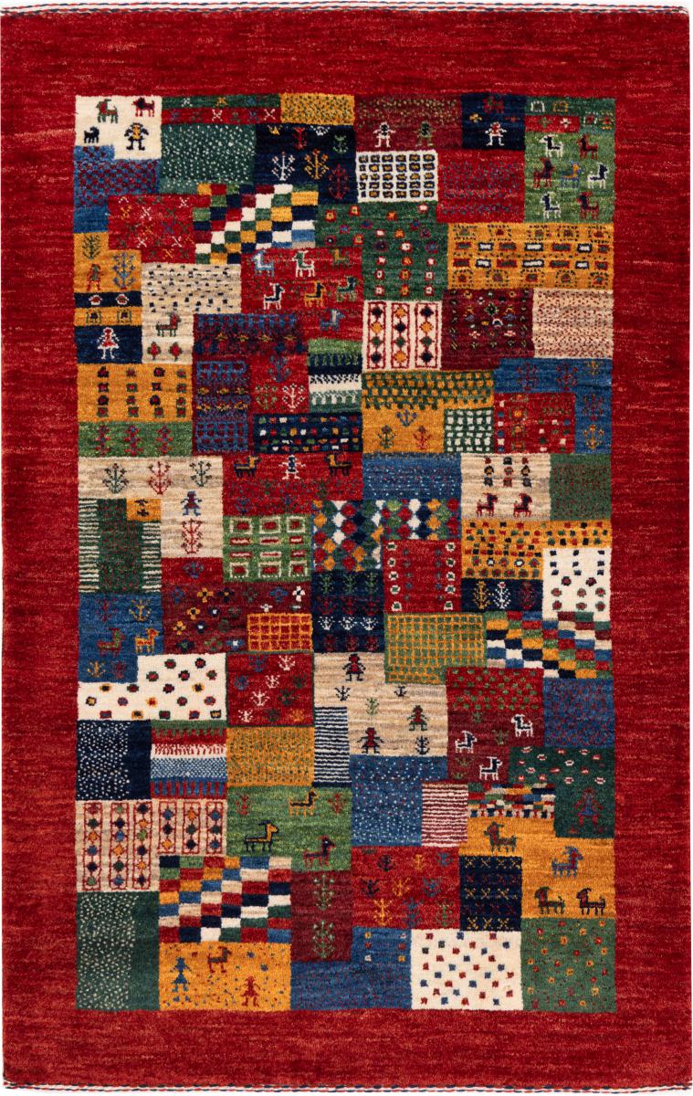 Perzisch tapijt Perzisch Gabbeh Loribaft Nowbaft 129x85 129x85, Perzisch tapijt Handgeknoopte