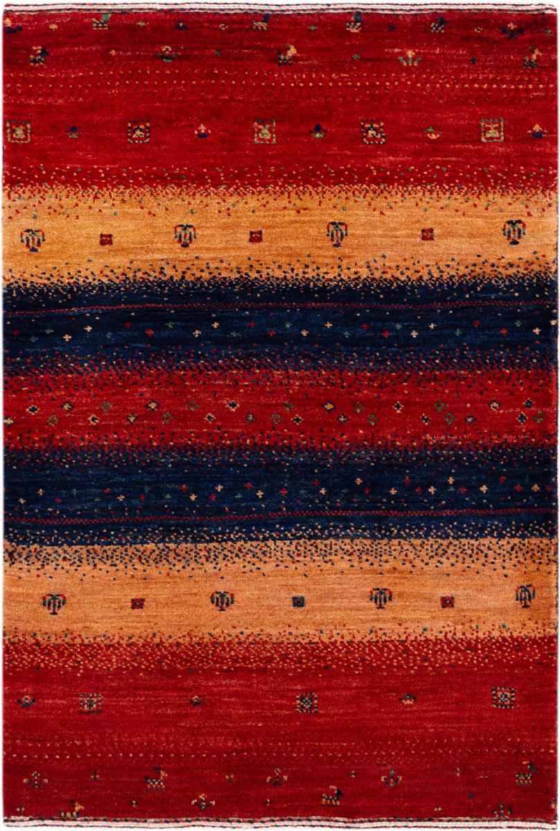 Tapis persan Persan Gabbeh Loribaft Essence 91x62 91x62, Tapis persan Noué à la main