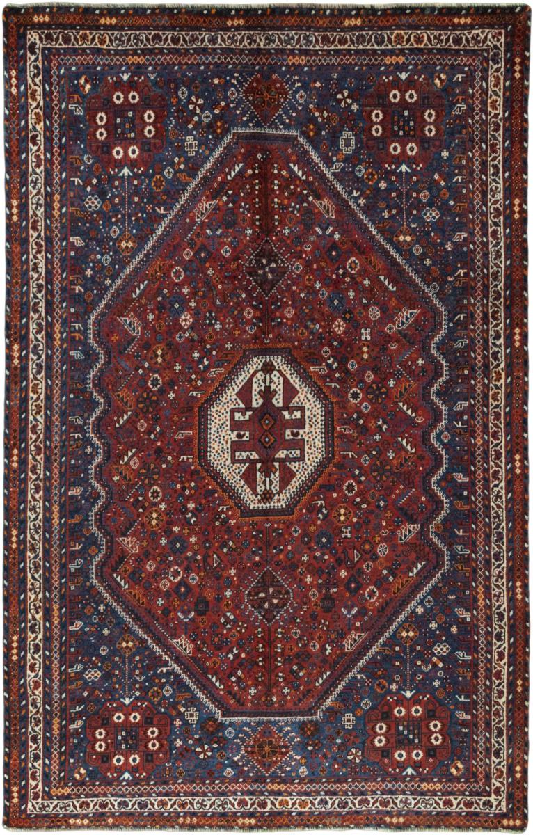Perzisch tapijt Shiraz 283x179 283x179, Perzisch tapijt Handgeknoopte