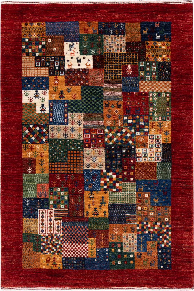 Perzisch tapijt Perzisch Gabbeh Loribaft Nowbaft 124x82 124x82, Perzisch tapijt Handgeknoopte