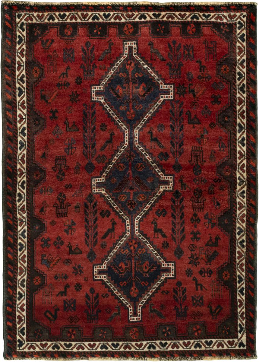 Perzisch tapijt Shiraz 154x113 154x113, Perzisch tapijt Handgeknoopte